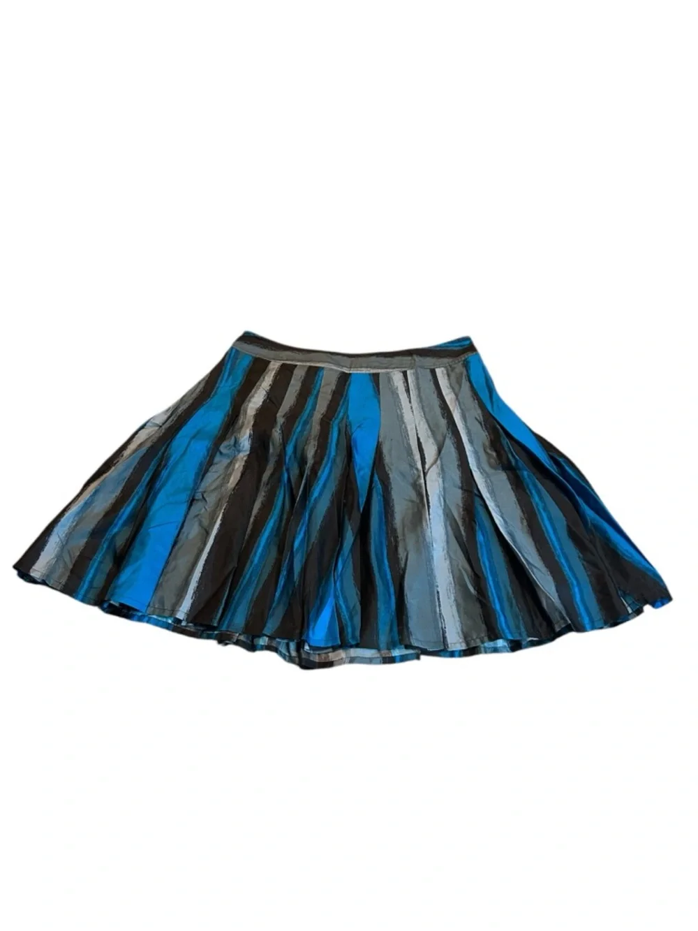 DKNYC pleated silk skirt